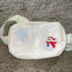 Snowman belt bag